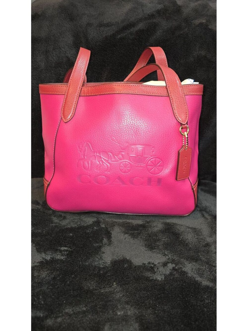 63. NWT Coach 2021 Tote 27 In color Block